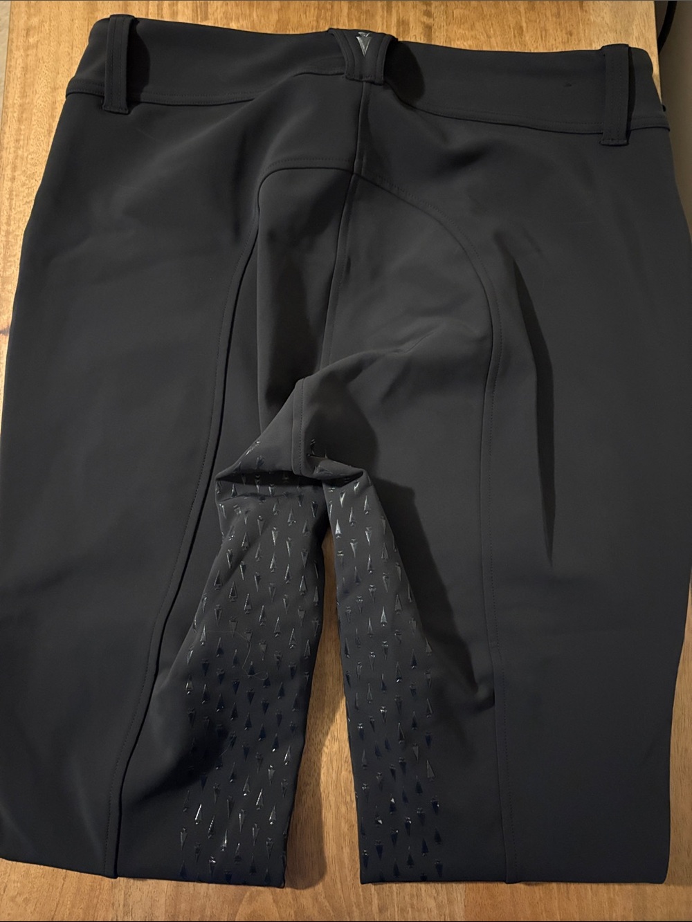 Kerrits Fusion Fleece-Lined Full Leg Clinic Tight- Black - Picture 3 of 3